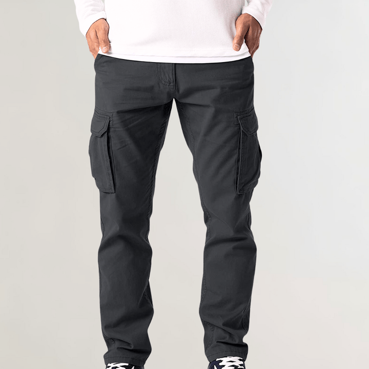 Levoire | Pantalon cargo Design robuste Mode masculine Outdoor Confort Gris foncé