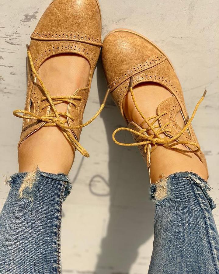 Levoire | Riche Glissant Épais Vintage Chaussures