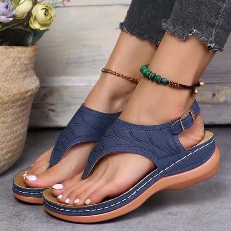 Levoire | Chaussons Orthopédiques Pour Femmes Confortables, Soutenants & Stylés Bleu