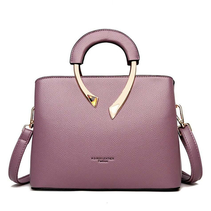 Levoire | Michaela Sac À Main Avec Compartiment Pour Téléphone Et Espace De Rangement Polyvalent À L'Intérieur Taro lilas