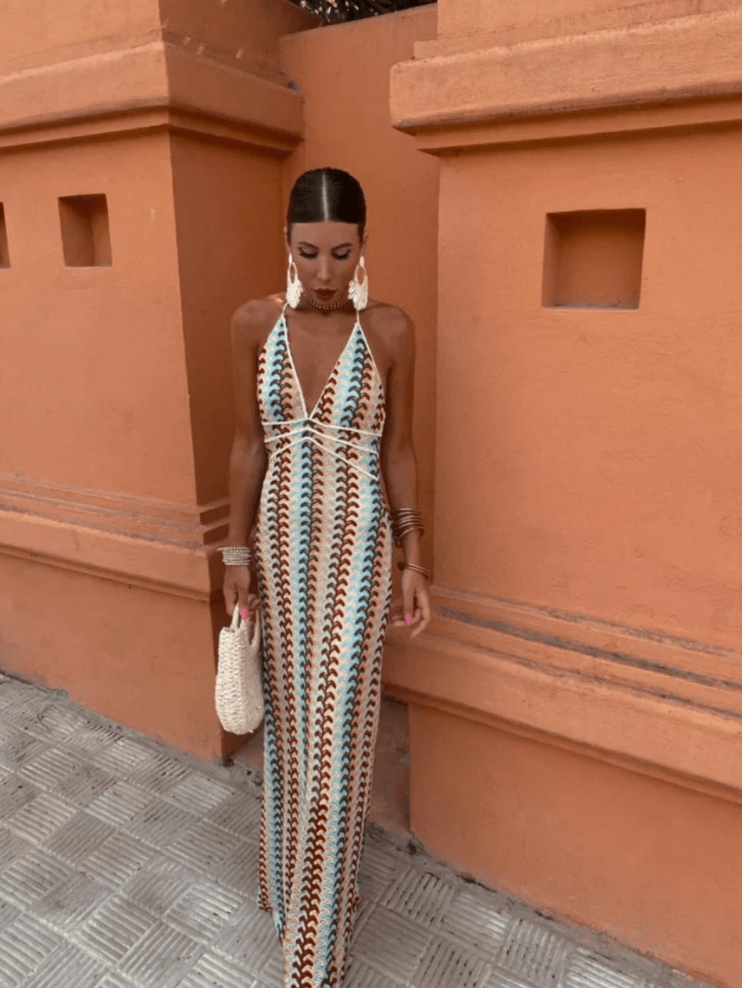 Levoire | Robe sans manches élégante avec décolleté en V Confortable & Tendance