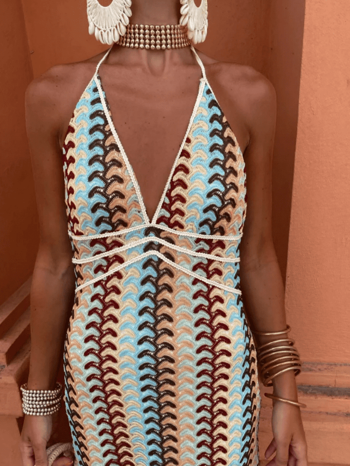 Levoire | Robe sans manches élégante avec décolleté en V Confortable & Tendance