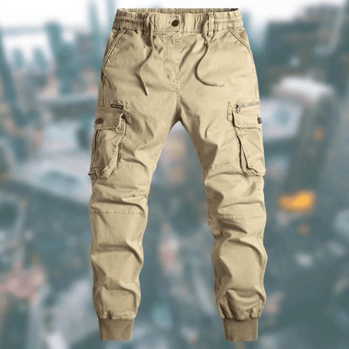 Levoire | Pantalon Cargo Confort Homme Khaki
