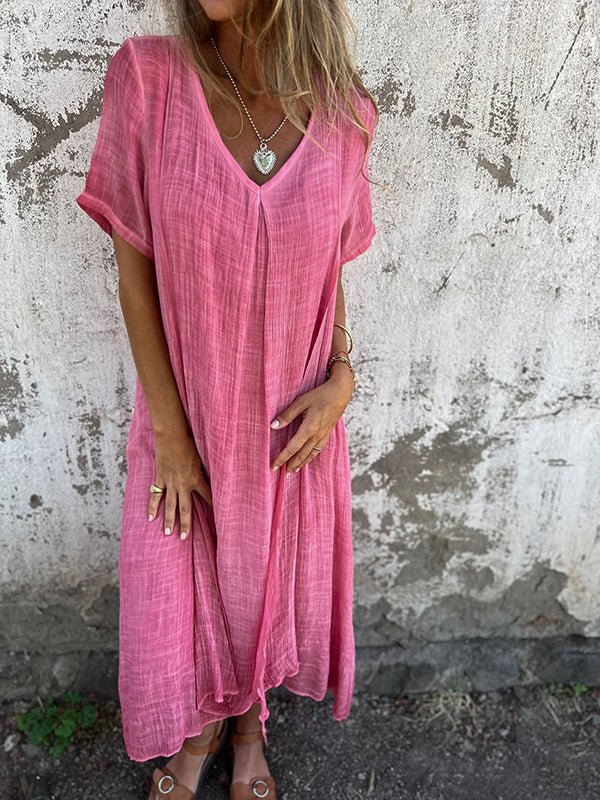 Levoire | Robe Midi À Décolleté En V