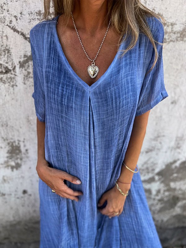 Levoire | Robe Midi À Décolleté En V