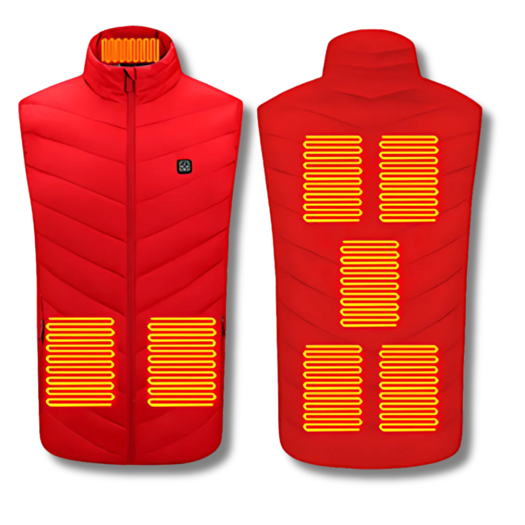 Levoire | Gilet Chaud Rot