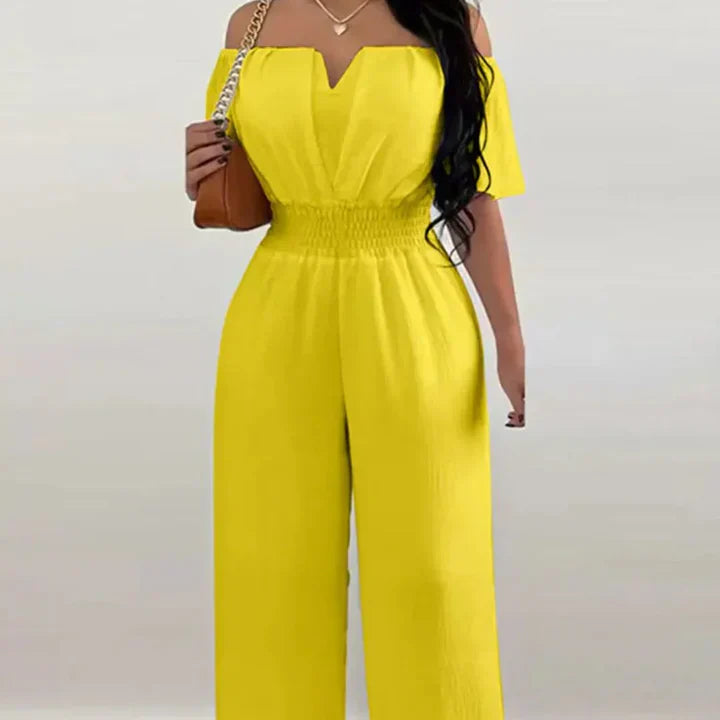 Levoire | Combinaison Sexy Et Élégante Pour Femmes Jaune