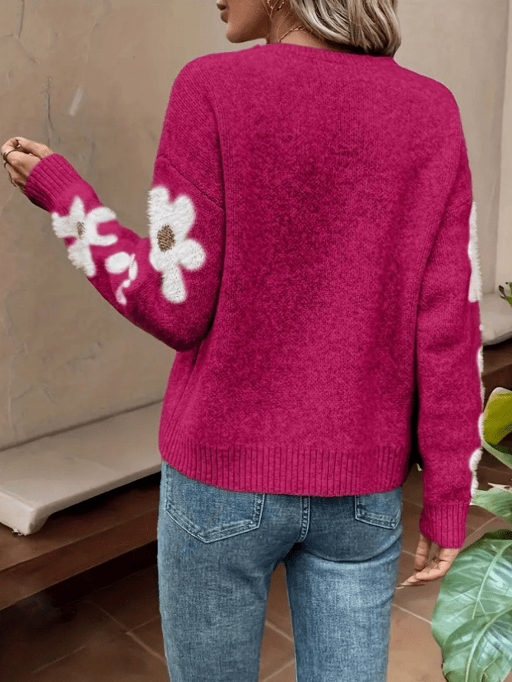 Levoire | Pullover Femme Tricot Côtes Chaud Confort