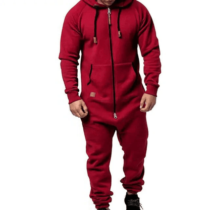 Levoire | Combinaison pour hommes coupe étroite Bourgogne