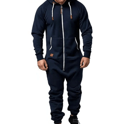 Levoire | Combinaison pour hommes coupe étroite Bleu marine