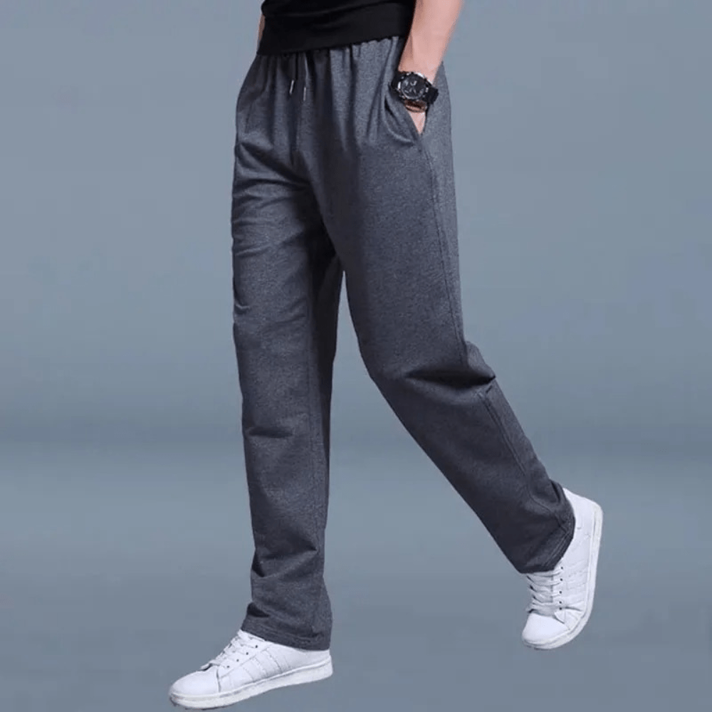 Levoire | Pantalon de jogging pour hommes confortable et élégant avec taille élastique Gris foncé
