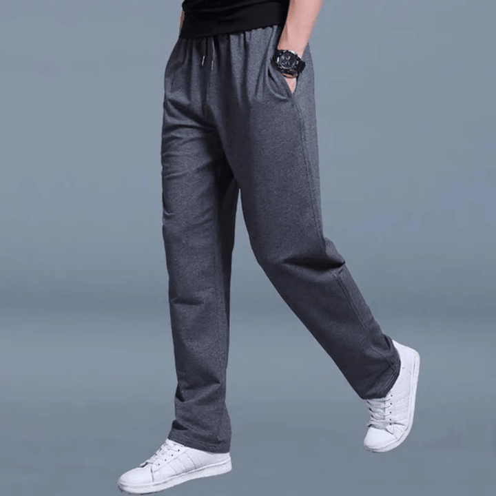 Levoire | Pantalon de jogging pour hommes confortable et élégant avec taille élastique Gris foncé