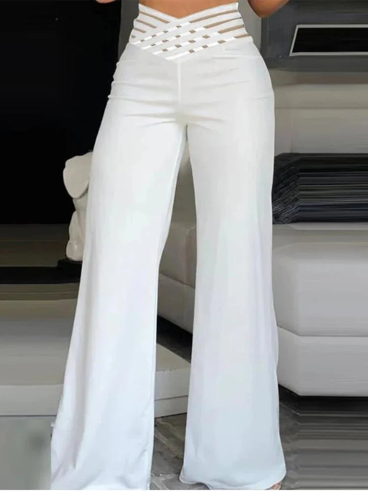 Levoire | Pantalon Taille Haute Élégant