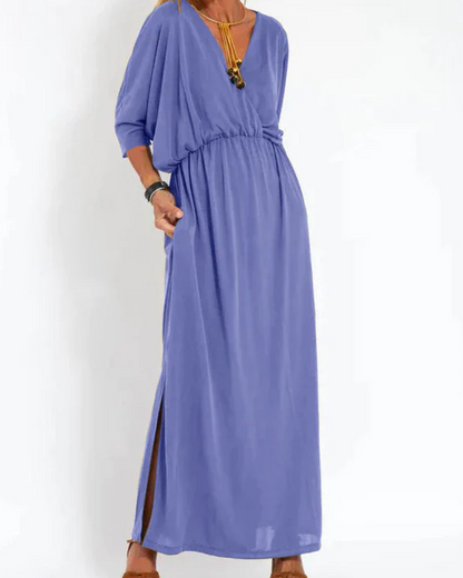 Levoire | Robe Maxi Élégante Avec Une Coupe Flatteuse Et Le Dernier Confort Lilla