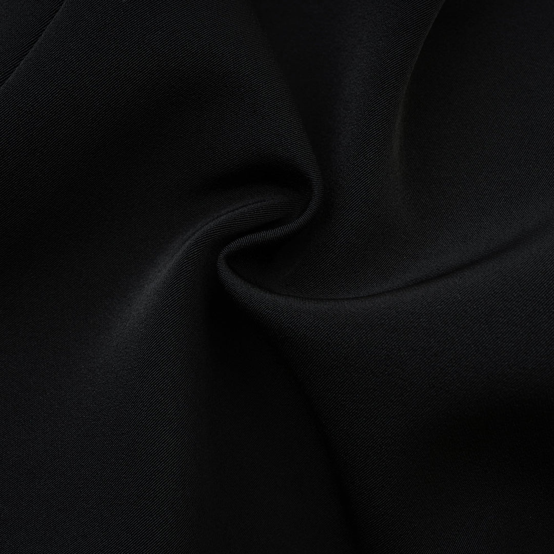 Levoire | Veste Noire À Panneaux