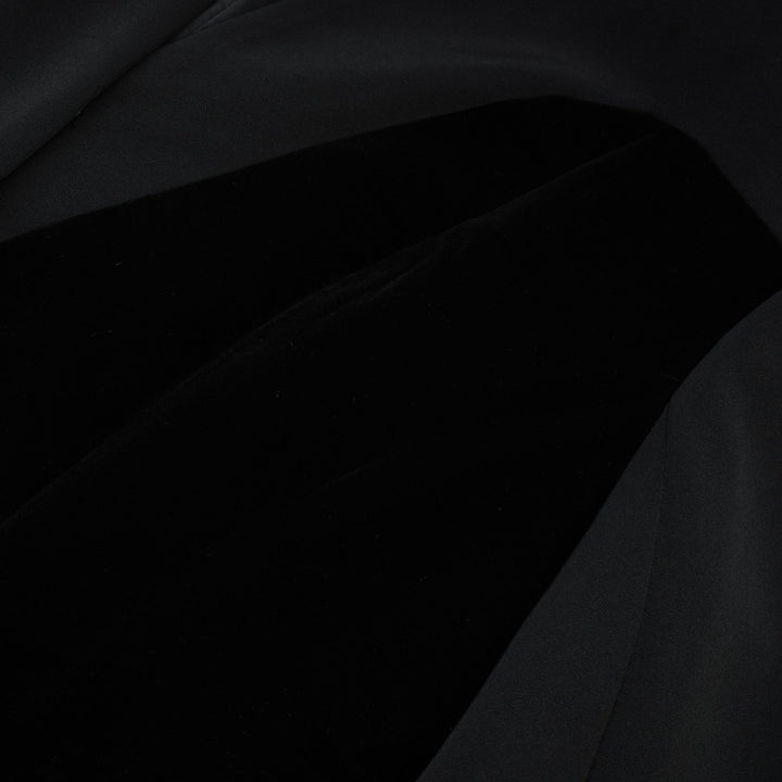 Levoire | Veste Noire À Panneaux