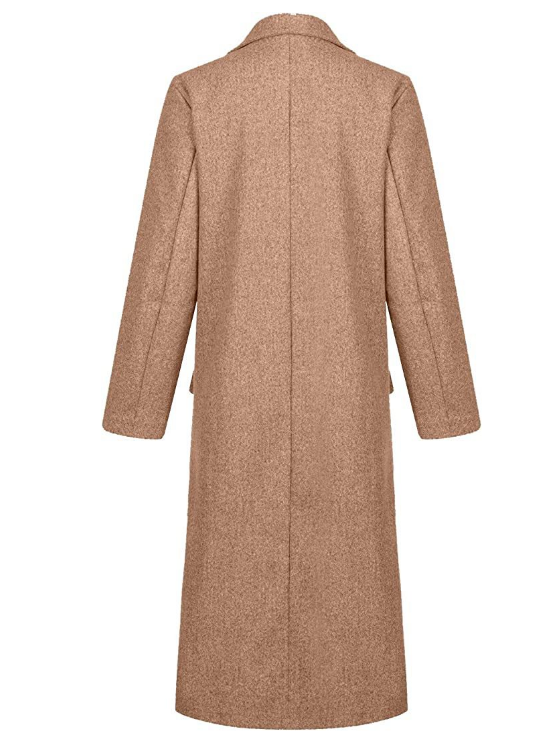 Levoire | Manteau Long Élégant D'Automne Avec Boutons