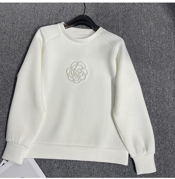 Levoire | Moda Mingle O-Cou Sweatshirt Pour Une Mode Élégante