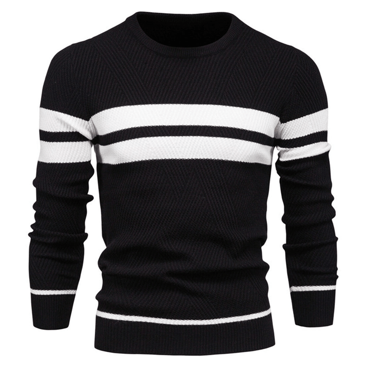Levoire | Pull homme tendance & confortable pour toutes les saisons parfaite coupe Noir