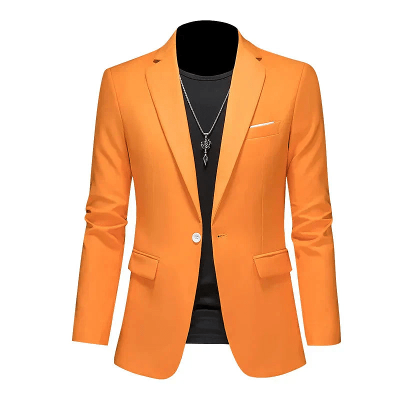 Levoire | Blazer pour hommes élégant Aura élégante Orange