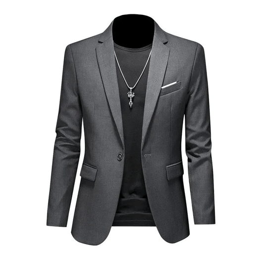 Levoire | Blazer pour hommes élégant Aura élégante Gris