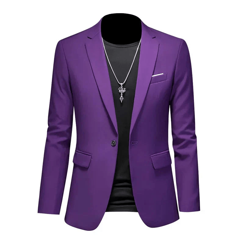 Levoire | Blazer pour hommes élégant Aura élégante Lilas