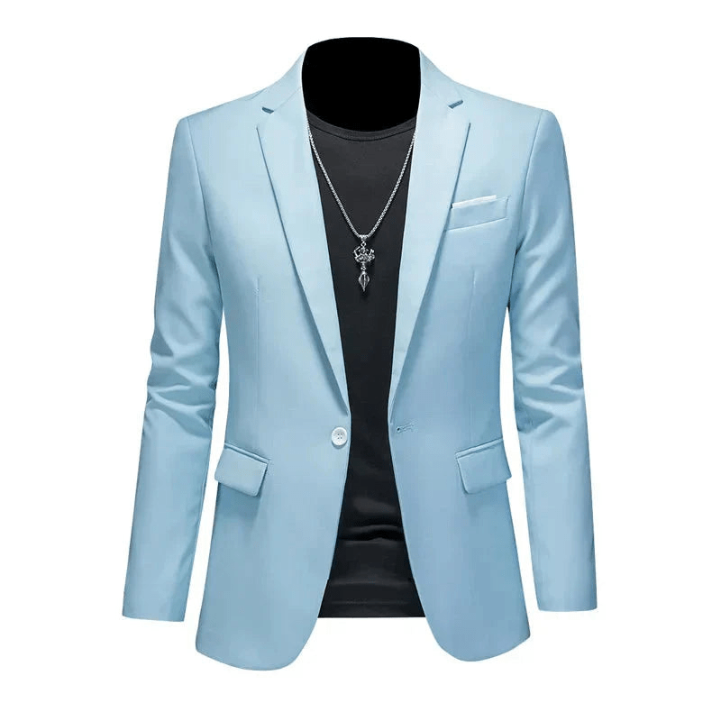 Levoire | Blazer pour hommes élégant Aura élégante Bleu ciel