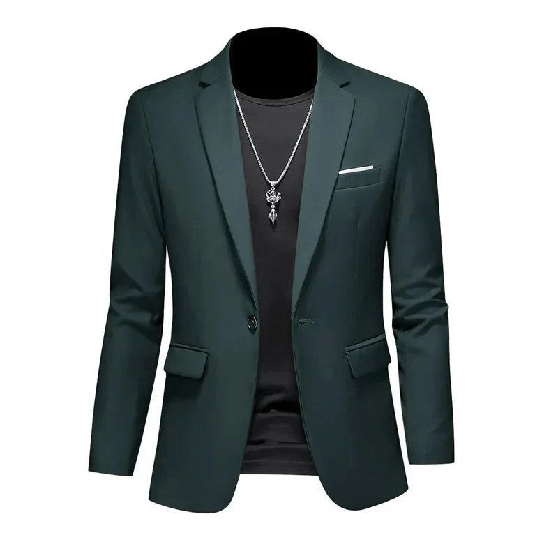 Levoire | Blazer pour hommes élégant Aura élégante Vert foncé