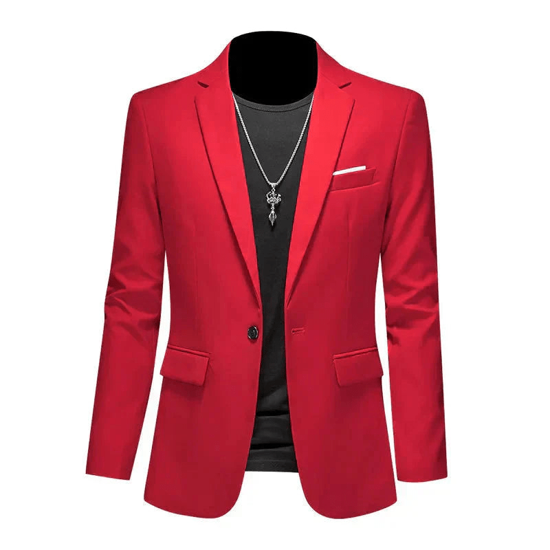 Levoire | Blazer pour hommes élégant Aura élégante Rot