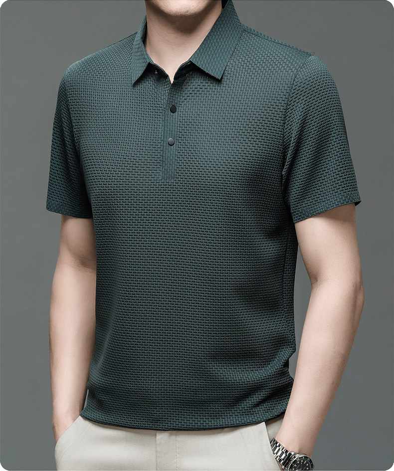 Levoire | Polo Pour Hommes Structuré Classique, Confortable & Chic