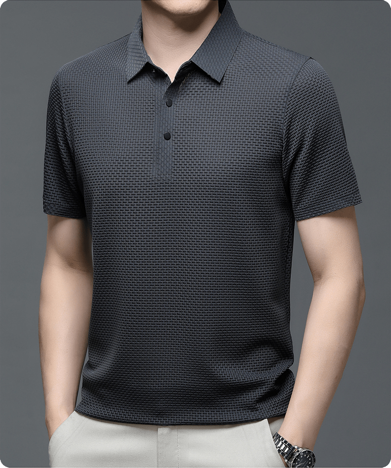Levoire | Polo Pour Hommes Structuré Classique, Confortable & Chic