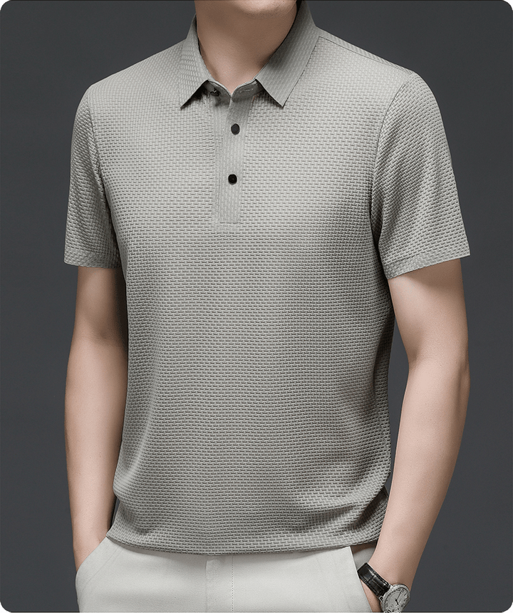 Levoire | Polo Pour Hommes Structuré Classique, Confortable & Chic