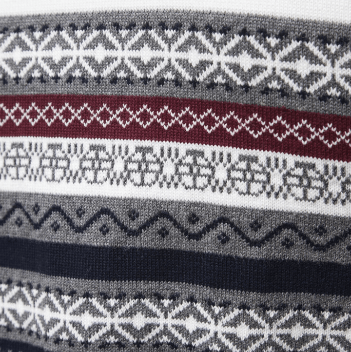 Levoire | Pull Scandinave Demi-Zip Homme