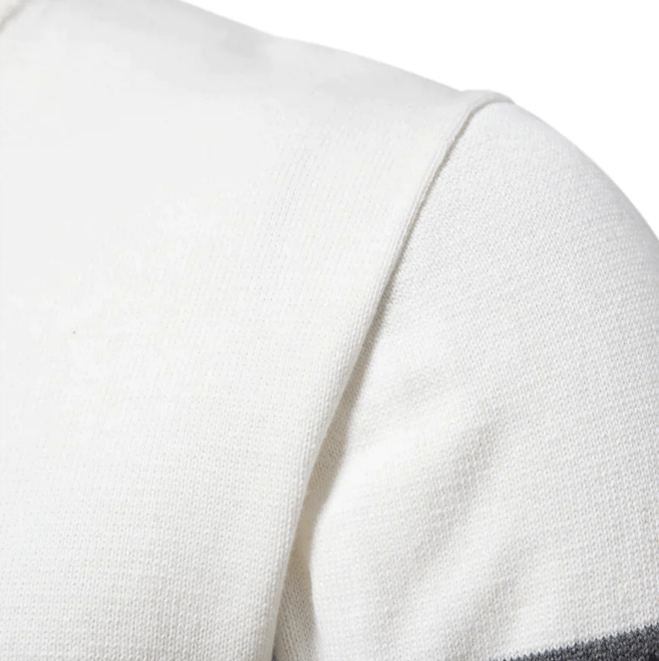 Levoire | Pull Scandinave Demi-Zip Homme
