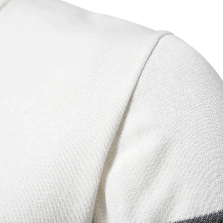 Levoire | Pull Scandinave Demi-Zip Homme