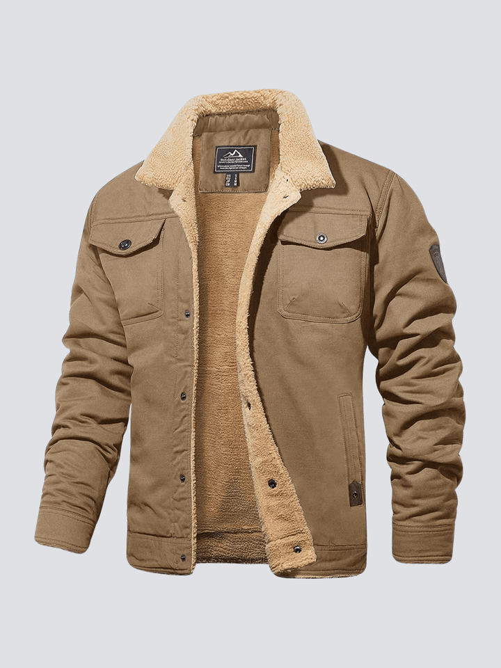 Levoire | Veste Bombardier En Twill Premium Vert olive