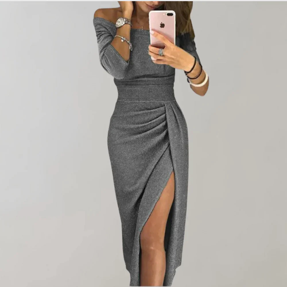 Levoire | Robe Élégante Et Stylée Pour Femmes Gris