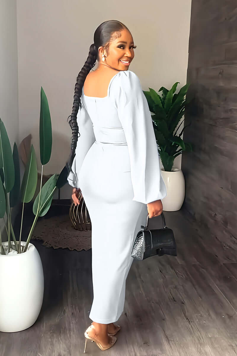 Levoire | Robe Moderne À Manches Longues Pour Femmes