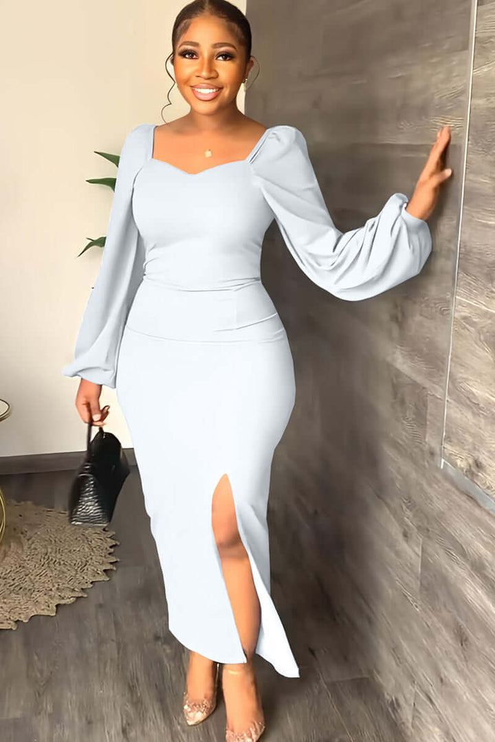 Levoire | Robe Moderne À Manches Longues Pour Femmes