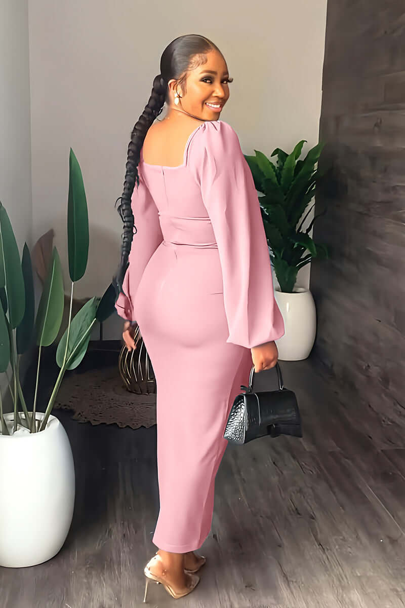 Levoire | Robe Moderne À Manches Longues Pour Femmes