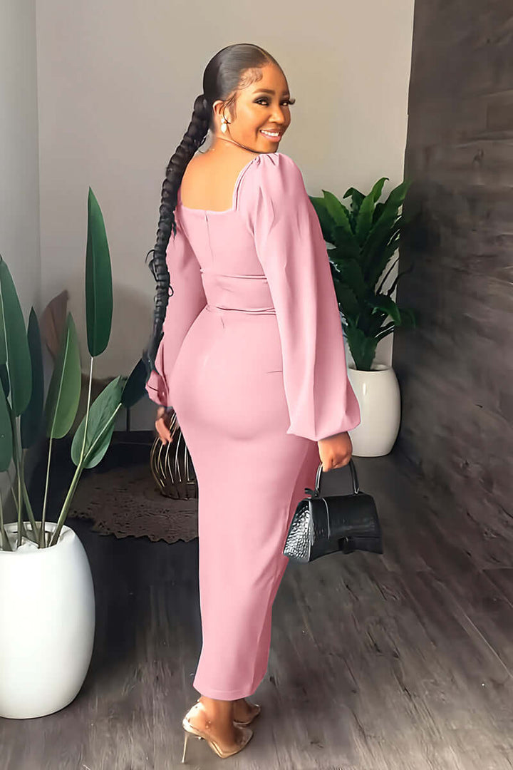 Levoire | Robe Moderne À Manches Longues Pour Femmes