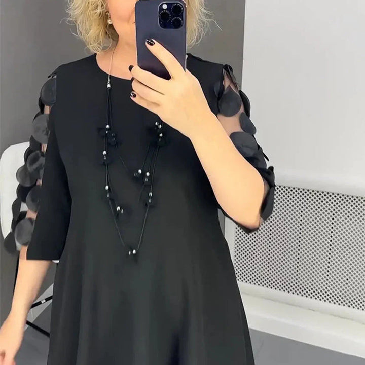 Levoire | Robe Noire Élegante Pour Femmes