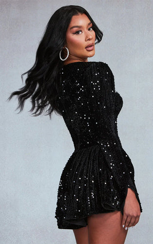 Levoire | Robe À Sequins Élégante Pour Femmes