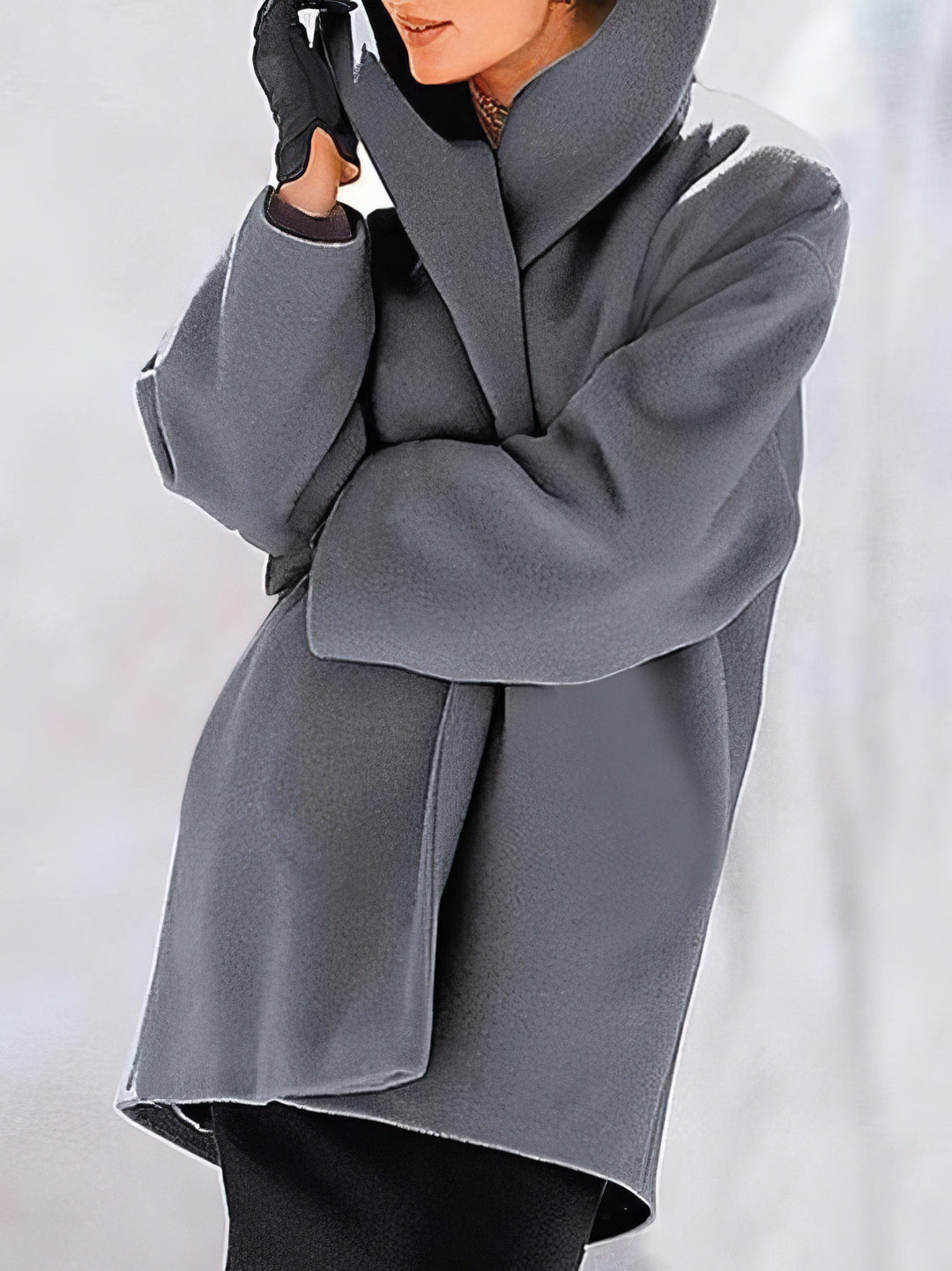 Levoire | Manteau décontracté et isolé Gris