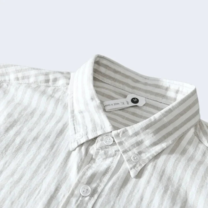 Levoire | Chemise à manches courtes pour hommes avec boutons
