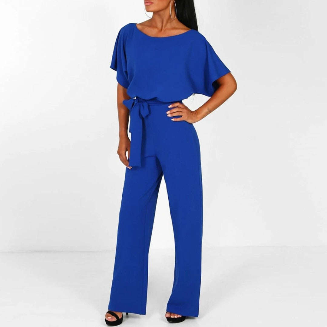 Levoire | Élégante pour femmes avec ceinture jambe large Bleu