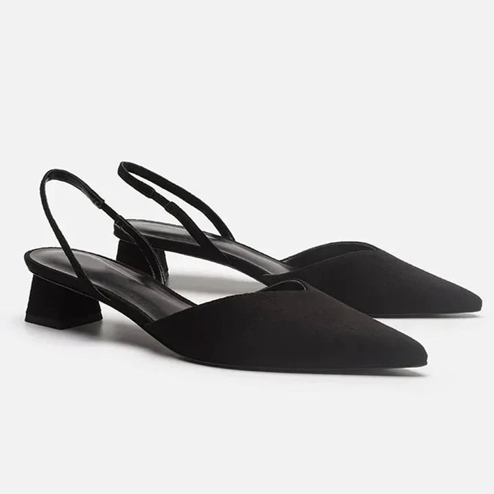 Levoire | Femmes Avec orteils pointus et petit talon Confortable Noir