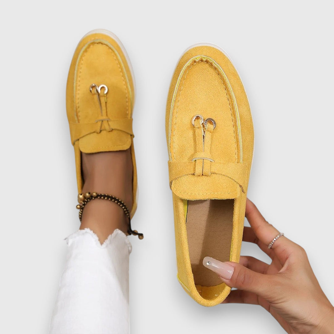 Levoire | Classiques Mocassins en cuir Jaune