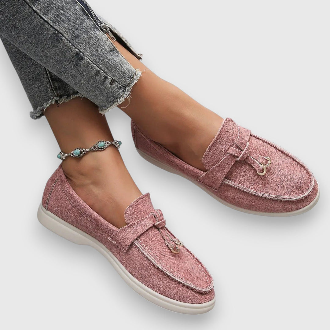 Levoire | Classiques Mocassins en cuir Rosa