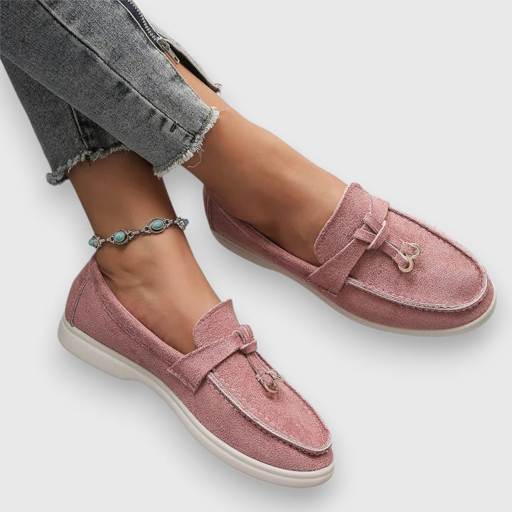 Levoire | Classiques Mocassins en cuir Rosa